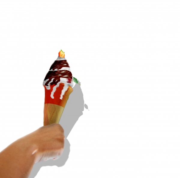 Creation of Street Cone Cream: Step 7